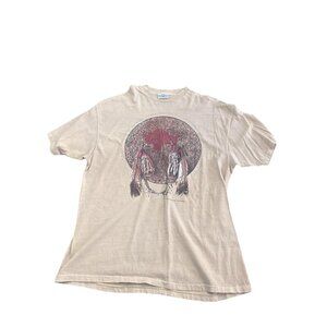 Vintage Soft Goods Shirt Adult XLarge United Design Brown Buffalo Single Stitch